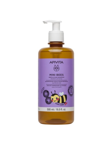 APIVITA CHAMPU INFANTIL MINI BEES BLUEBER/HONEY 500ML