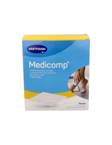 MEDICOMP 10X10  50UNIDADES