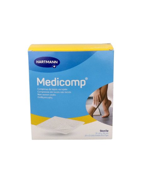 MEDICOMP 10X10  50UNIDADES