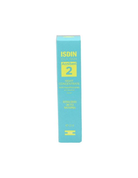 ISDIN TEEN SKIN ACNIBEN NIGHT CONCENTRATE ANTI-IMPERFECCIONES SERUM 1 ENVASE 27 ML