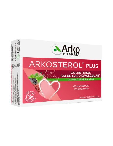 ARKOSTEROL PLUS 30 CAPSULAS
