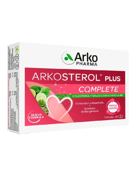 ARKOSTEROL PLUS COMPLETE 30 COMPRIMIDOS