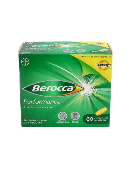 BEROCCA PERFORMANCE 60 COMPRIMIDOS