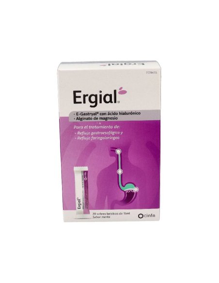 ERGIAL 20 SOBRES BEBIBLES 15 ML