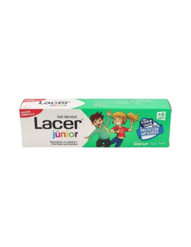LACER JUNIOR GEL MENTA 75ML