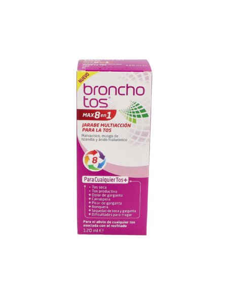 BRONCHOTOS MAX 8 EN 1 1 FRASCO 120 ML