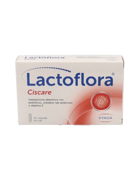 LACTOFLORA CISCARE 30 CAPSULAS