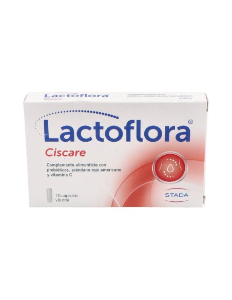 LACTOFLORA CISCARE 15 CAPSULAS