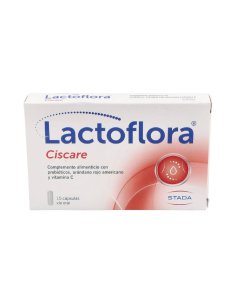 LACTOFLORA CISCARE 15 CAPSULAS