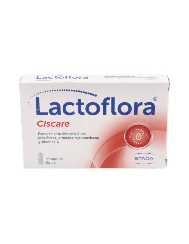 LACTOFLORA CISCARE 15 CAPSULAS