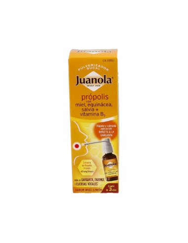 JUANOLA PROPOLIS SPRAY MIELEQUINACSALVIA