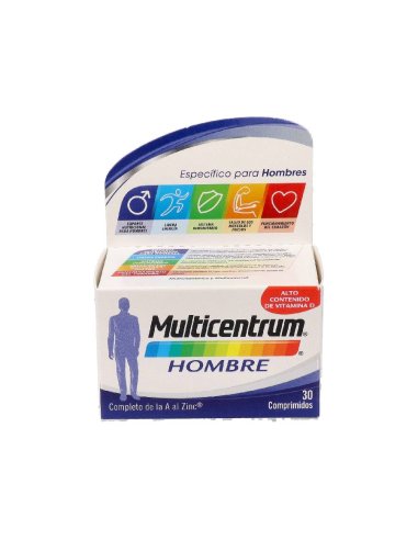 MULTICENTRUM HOMBRE 30COMP