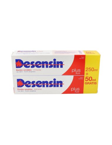 DESENSIN PLUS PACK PASTA 125X2