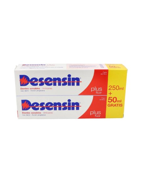 DESENSIN PLUS PACK PASTA 125X2