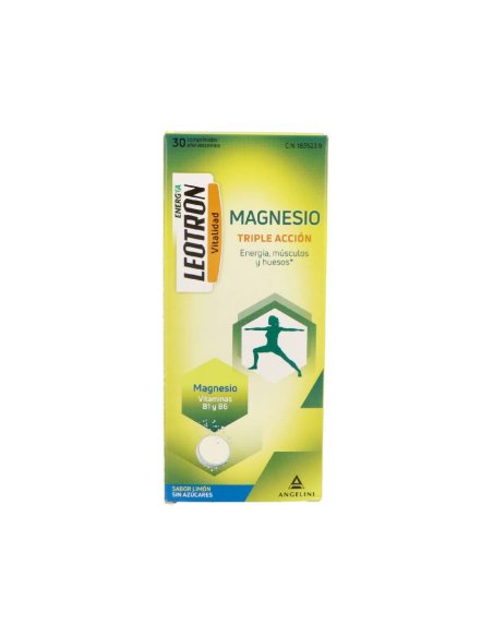 LEOTRON MAGNESIO 30COMP EFERVESCENTES