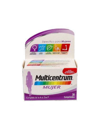 MULTICENTRUM MUJER 30COMP