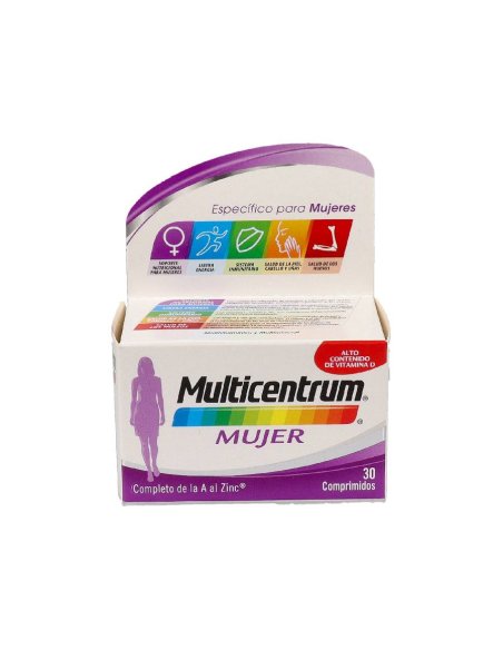 MULTICENTRUM MUJER 30COMP