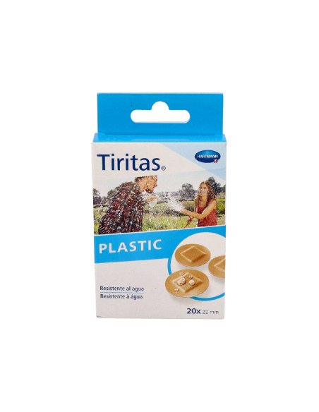 TIRITAS PLASTIC REDONDAS 20 U