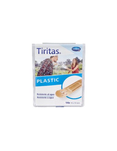 TIRITAS PLASTIC CARTERITA 14 U