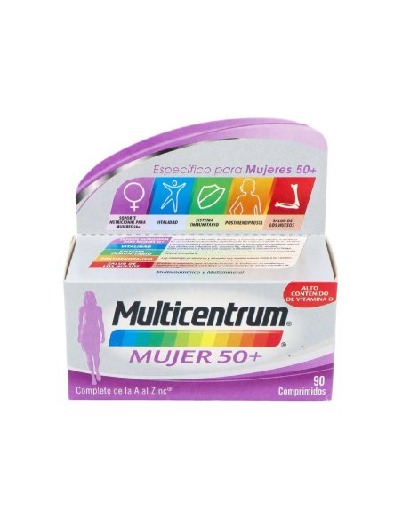 MULTICENTRUM SELECT50 MUJER 90 COMPRIMIDOS