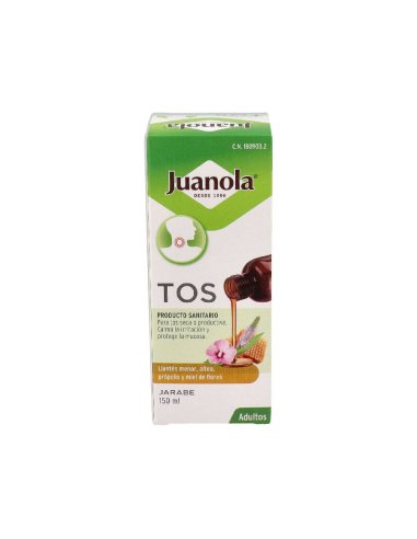 JUANOLA TOS ADULTO JARABE 150ML