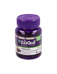 ZZZQUIL NATURA KIDS 30 GUMMIES SABOR FRUTOS DEL BOSQUE