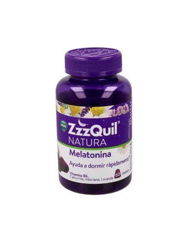 ZZZQUIL MELATONINA 60 GOMINOLA