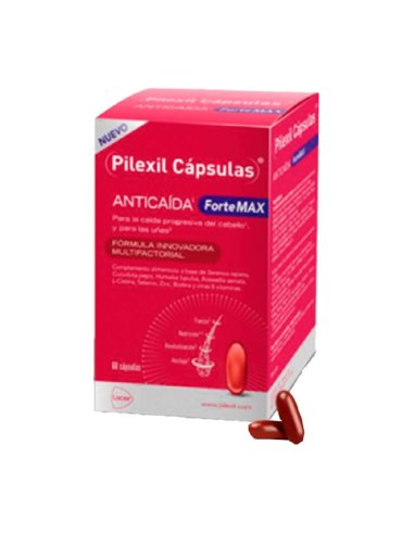 PILEXIL CAPSULAS ANTICAIDA FORTEMAX 60 CAPSULAS