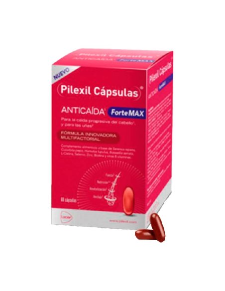 PILEXIL CAPSULAS ANTICAIDA FORTEMAX 60 CAPSULAS